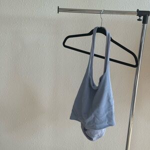 Abercrombie blue halter top for women